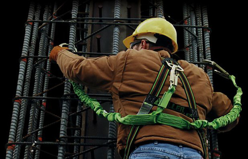 Shock Absorbing Safety Harness